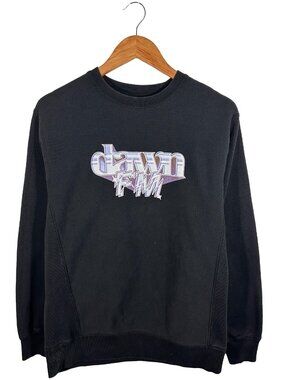 The Weeknd Dawn FM Chrome Title Crewneck Sweater Size Mens S